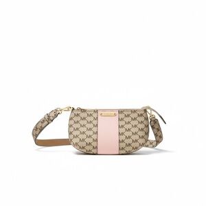 Michael Kors Pink and Brown Women's Belt bag